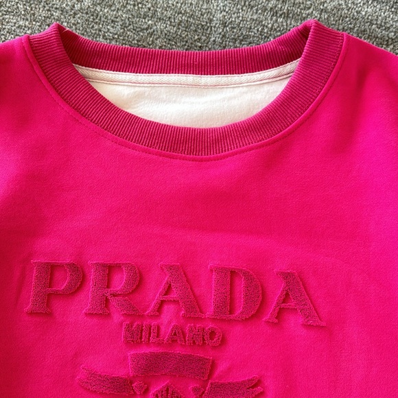 Hot Pink Crewneck Sweashirt - Picture 4 of 8